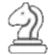 knight white icon